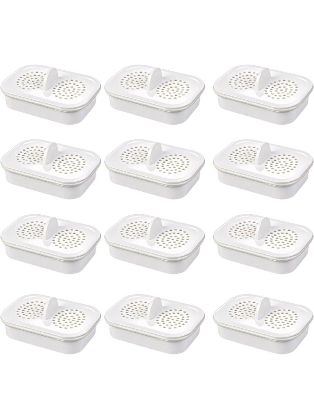 12 Pack NFP-100 Water Filter Compatible with Pitcher Dispenser Systems - Pure
